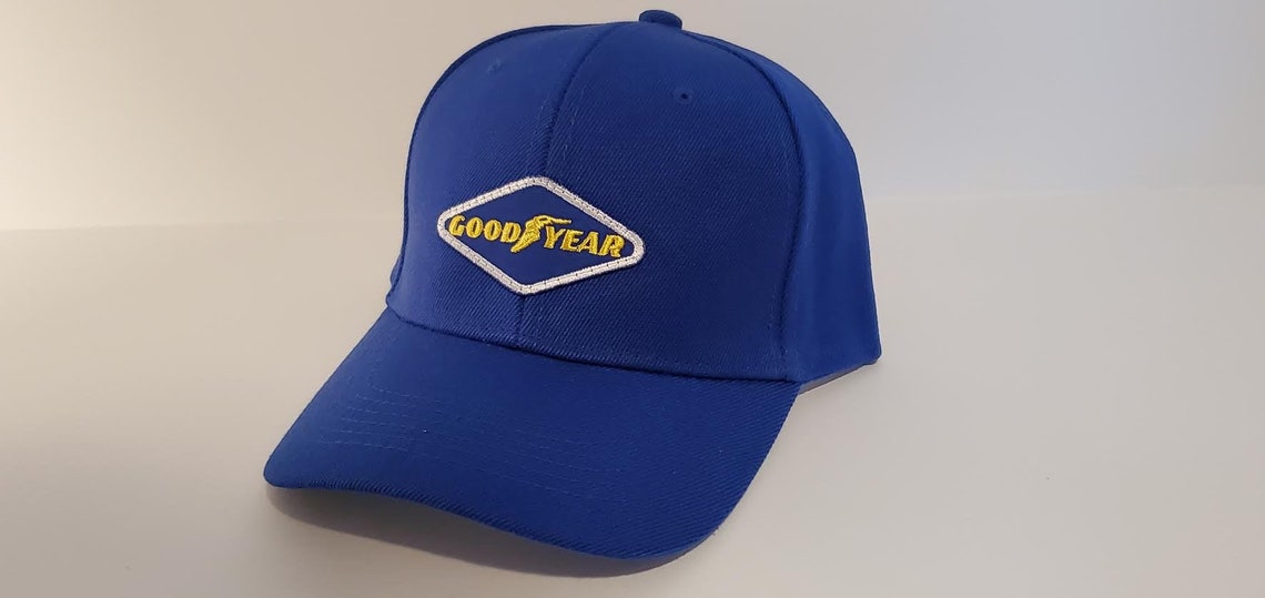 Classic Goodyear Patch on a 6 Panel Cap | Etsy