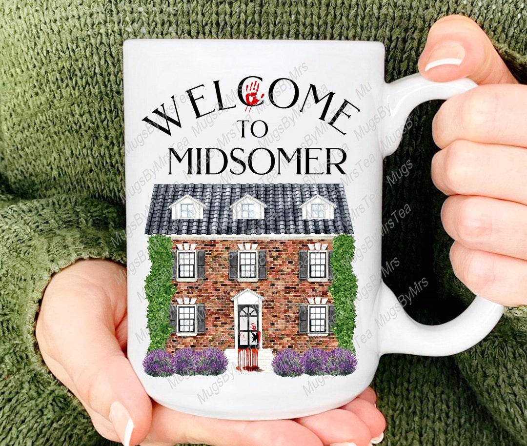 Midsomer Mug, Welcome to Midsomer, British TV, British Mystery Fan Gift