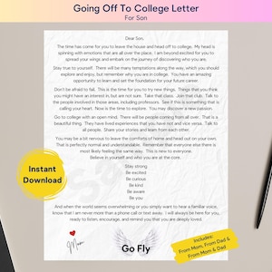 Carta para ir a la universidad, hijo que va a la universidad DESCARGA DIGITAL, poema para hijo que va a la universidad, estudiante universitario de primer año, consejos para estudiantes universitarios