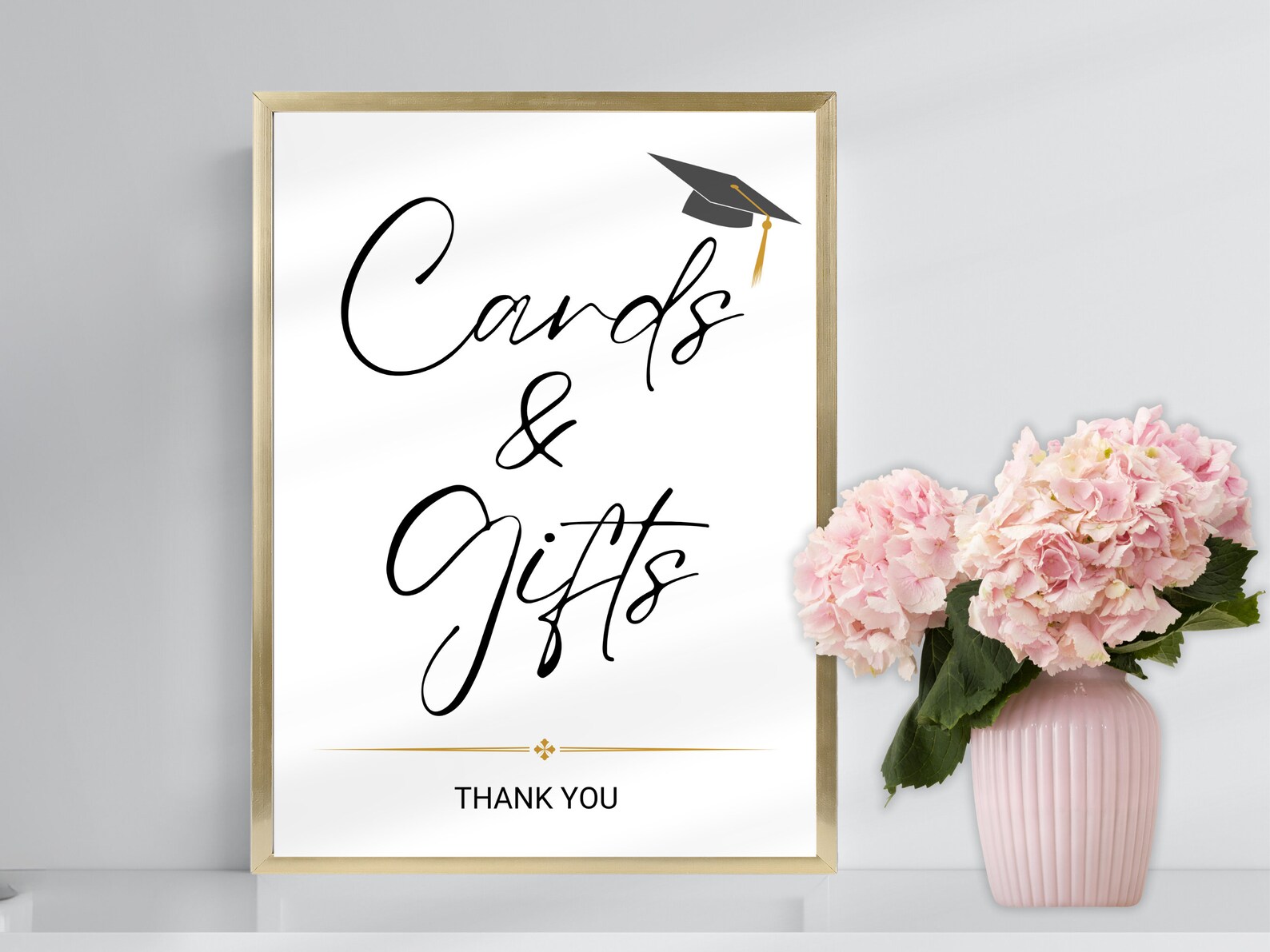 Graduation Printable Sign, Cards &amp; Gifts Graduation Sign, Graduation ...