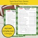 PRINTABLE Super Bowl Party Game, Super Bowl Prediction Game, Football ...