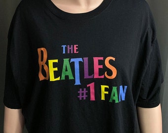 Beatles #1 Fan, Colorful Beatles Fan