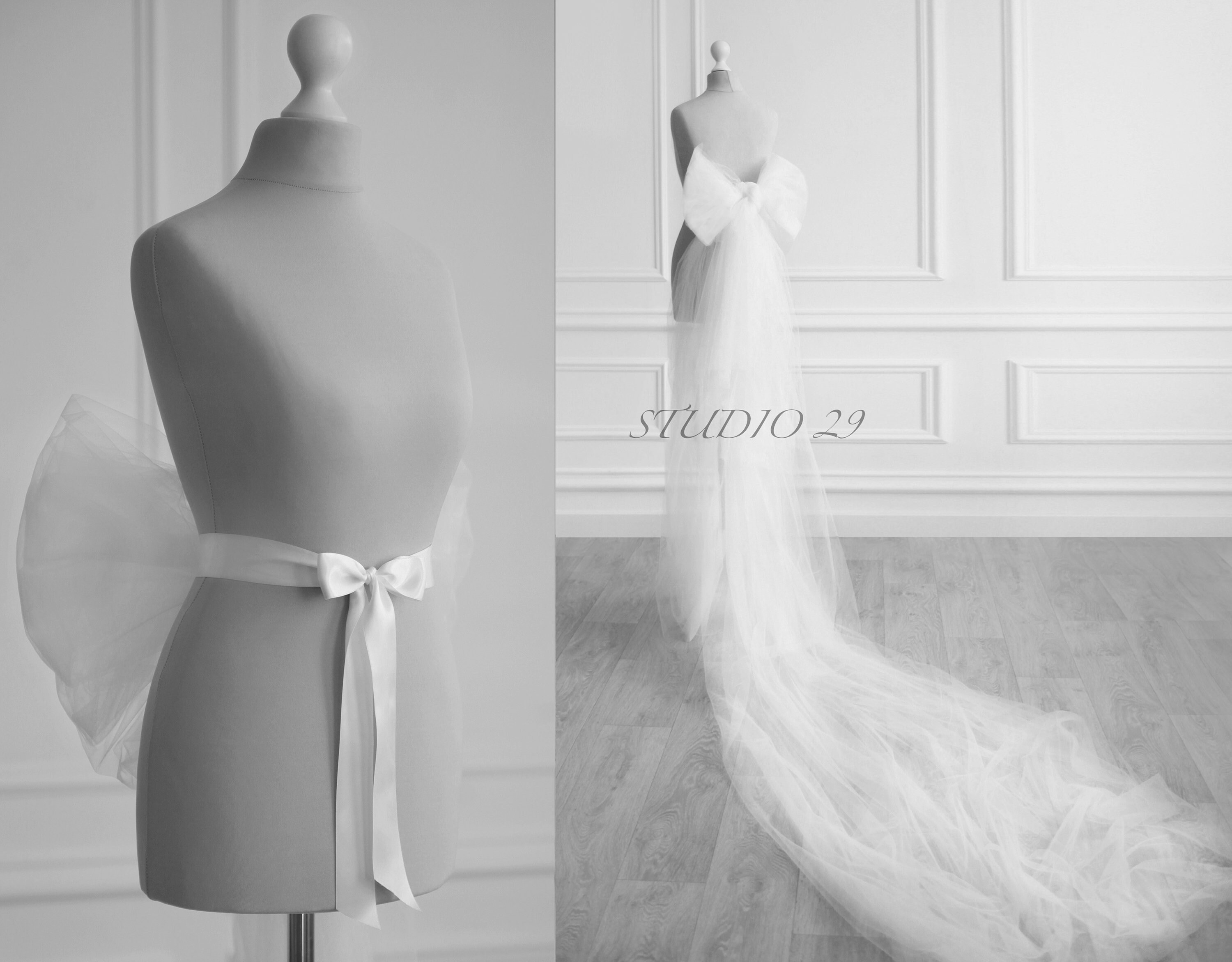 Removable Bridal Bow Train Satin Sash With Bow Attachable Bow for