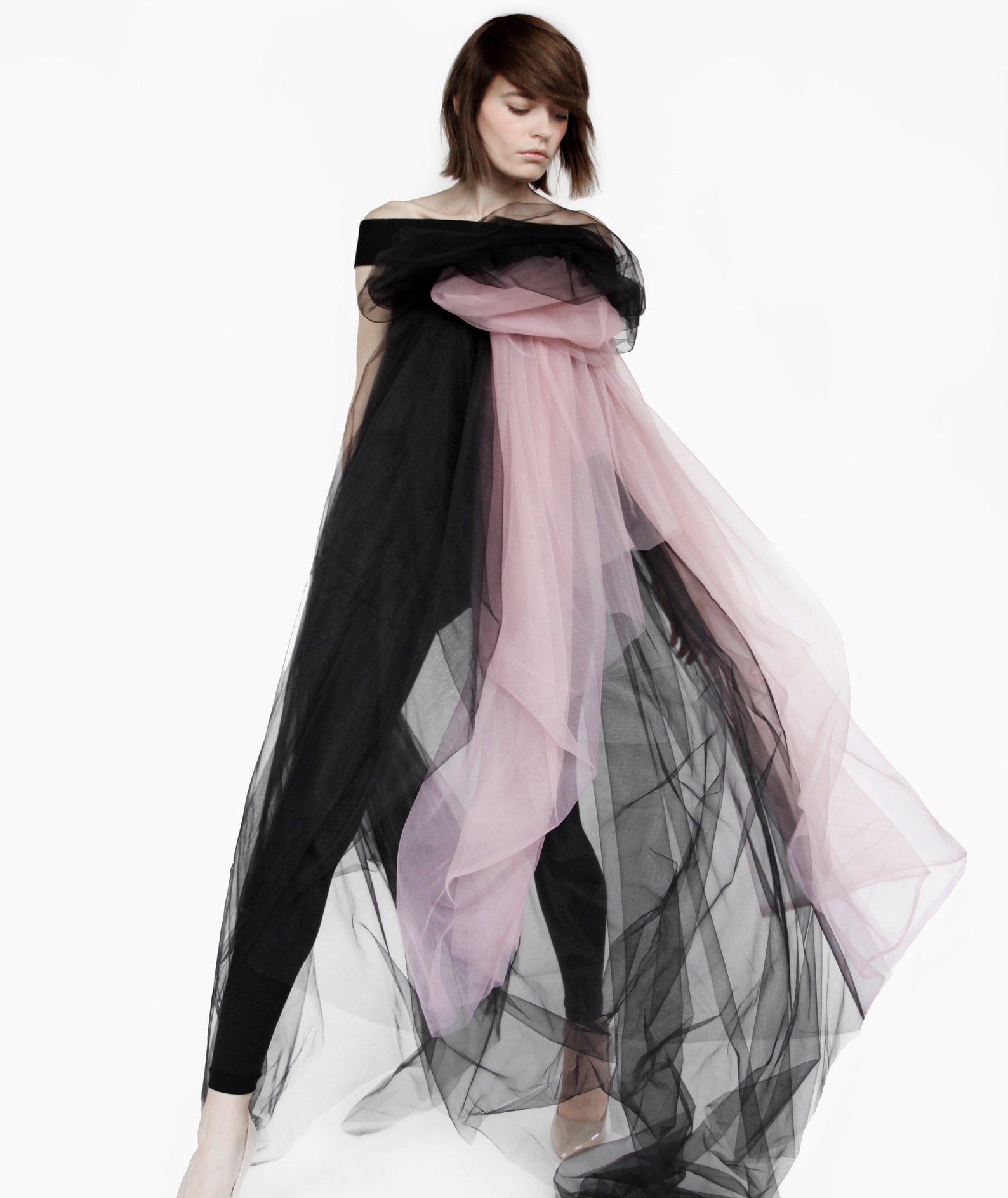 detachable tulle