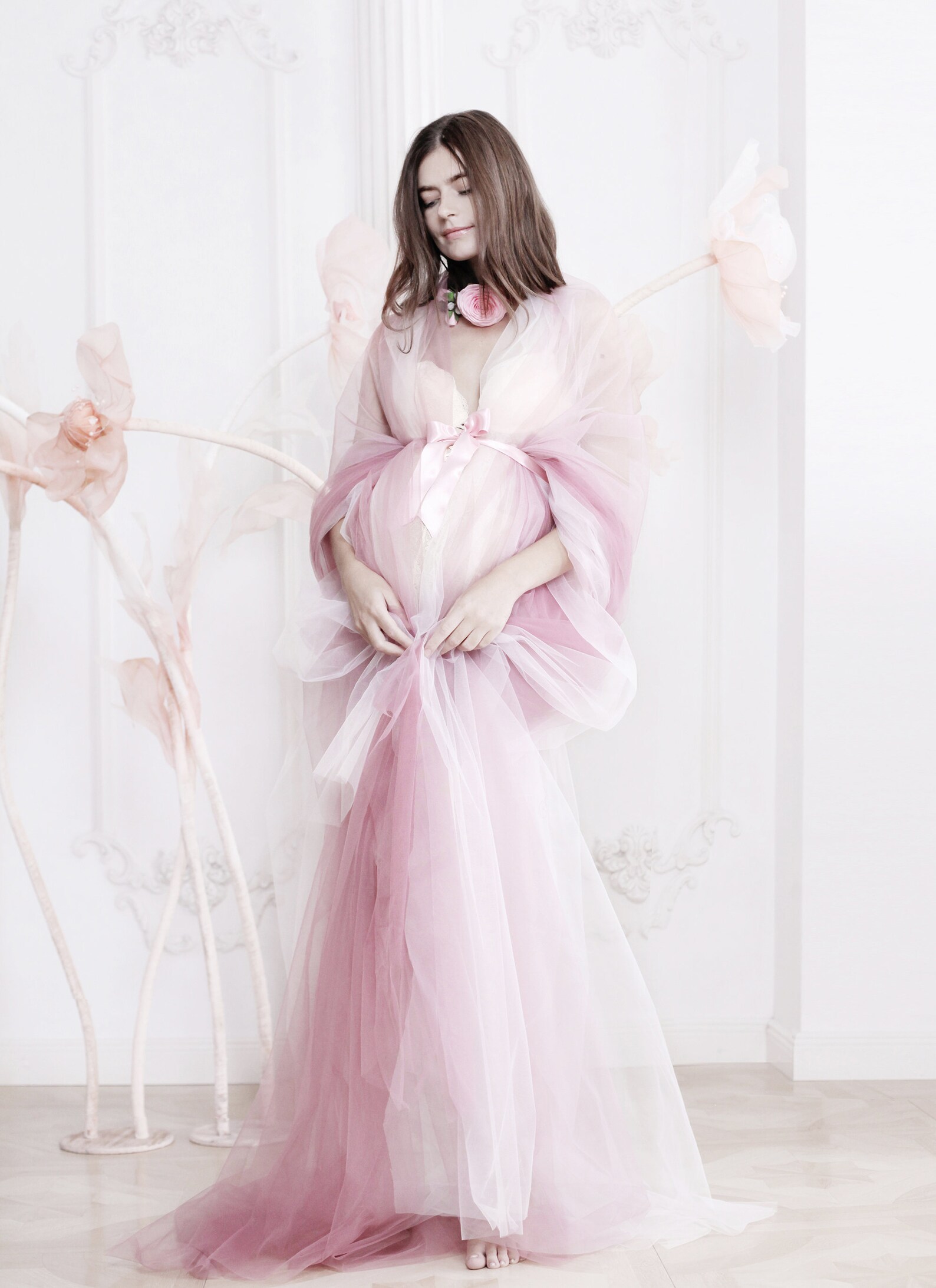 Pastel Color Baby Shower Outfit for Maternity Photo Shoot Etsy