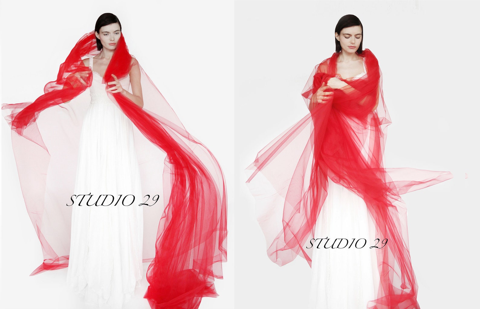 Hot Pink Tulle Shawl Wrap Maternity Boudoir Photoshoot Sheer Etsy