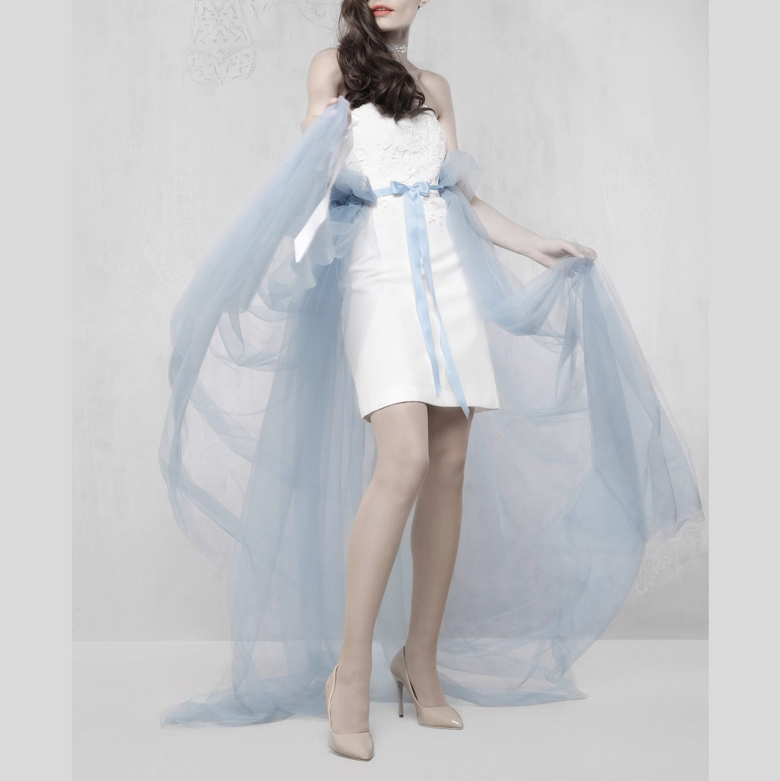 Sheer Tulle Layering Skirt main image 0