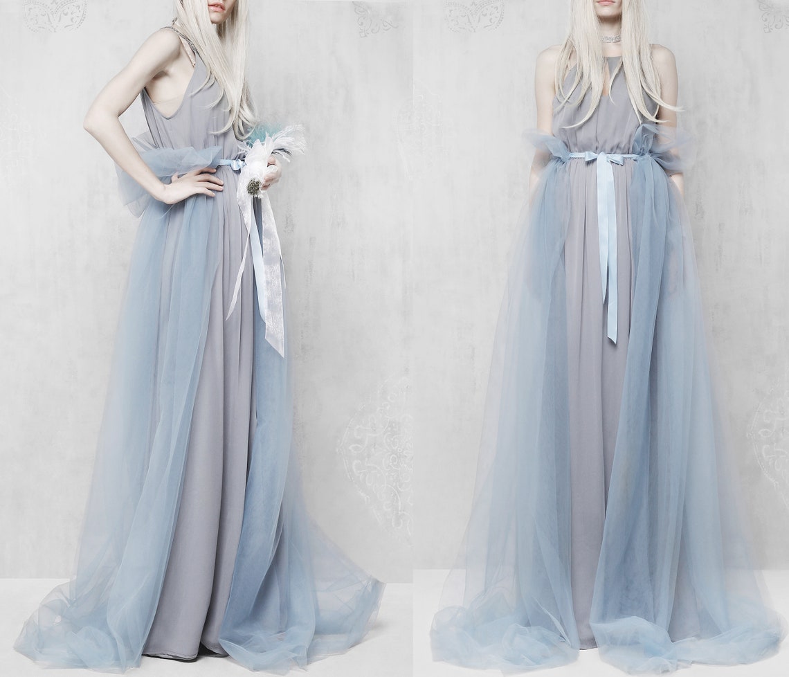 Sheer Tulle Layering Skirt