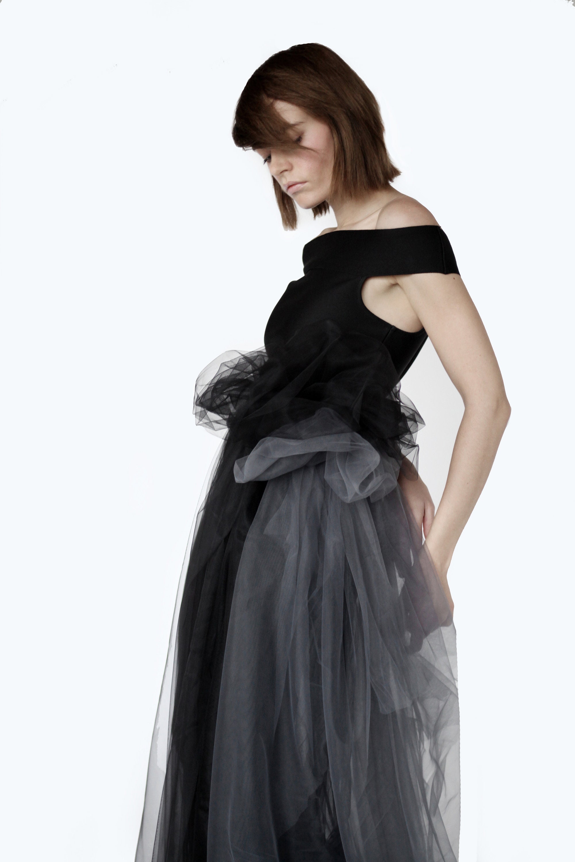 detachable tulle