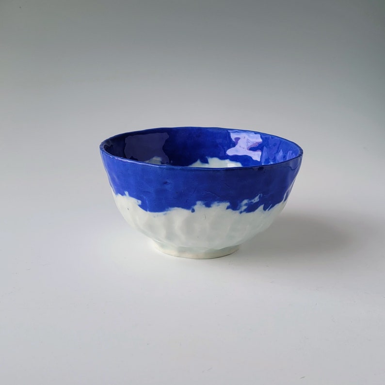 Blue colored Porcelain Bowl image 2