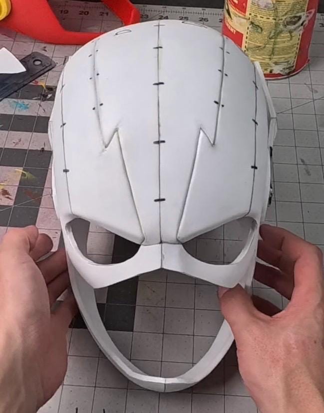 Speedster Tutorials TEMPLATE – Speedster Superhero Foam Mask | EVA Foam DIY Pattern + Full ...