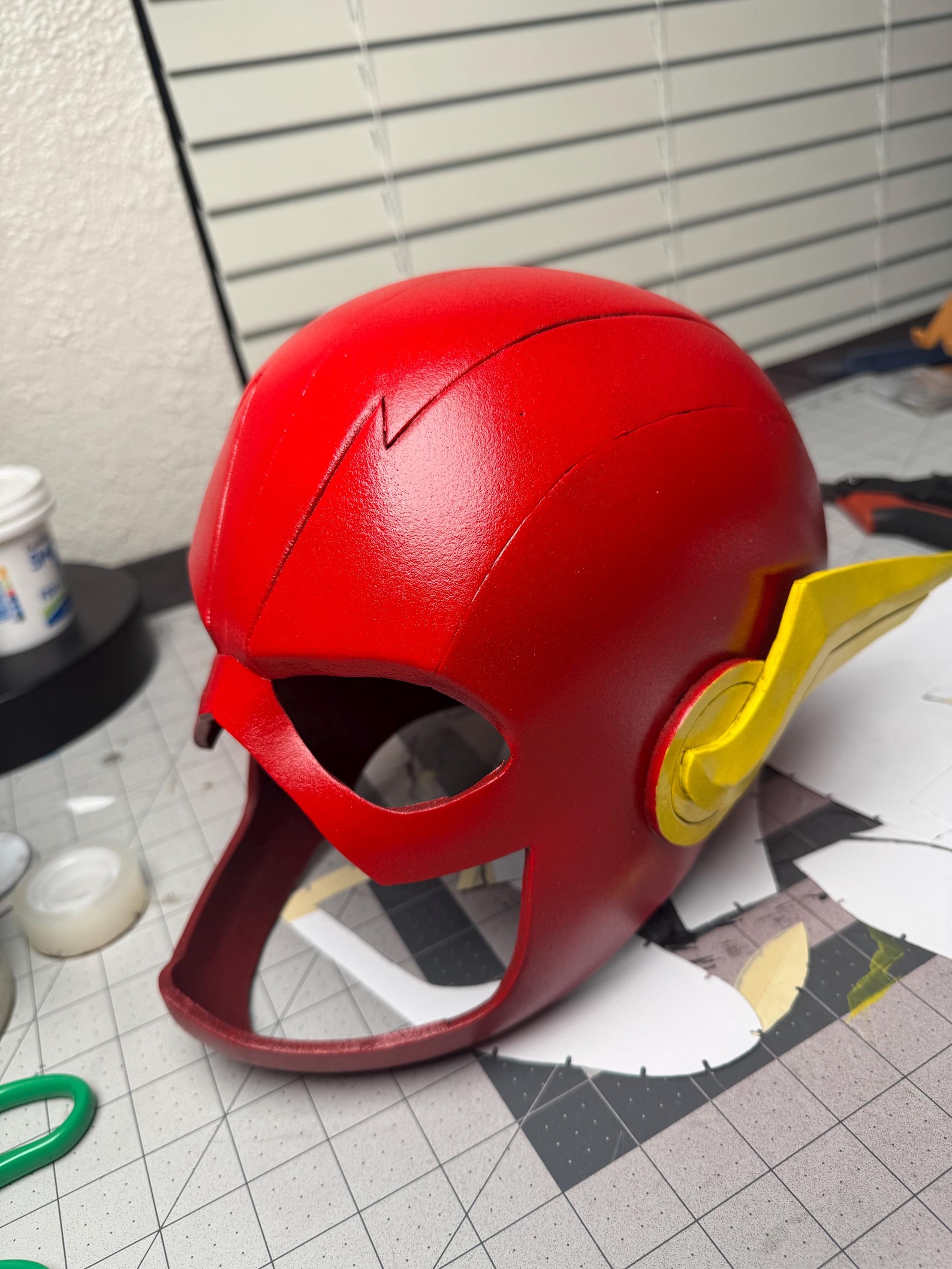 Speedster Tutorials TEMPLATE – Speedster Superhero Foam Mask | EVA Foam DIY Pattern + Full ...