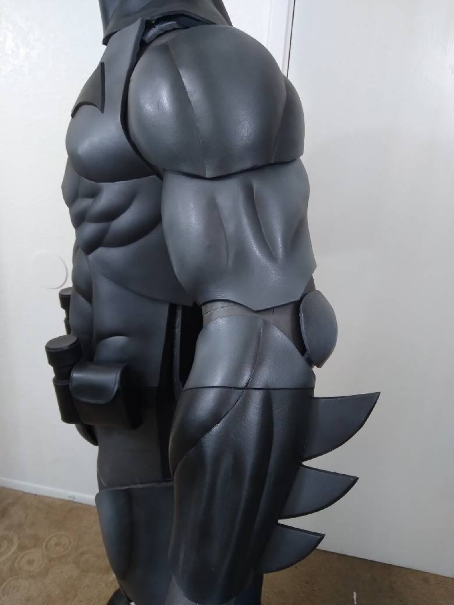 Custom made Batsuit Batman cosplay muscle suit Batman costume Etsy