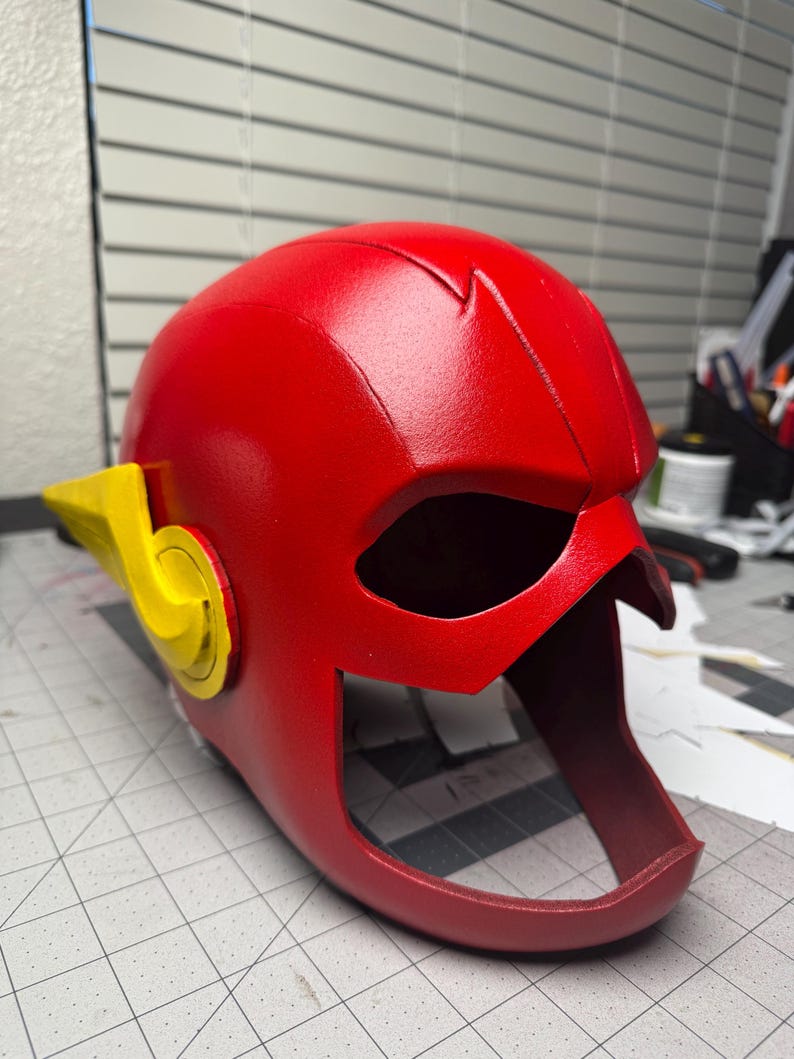 Custom Speedster Mask TEMPLATE – Speedster Superhero Foam Mask | EVA Foam DIY Pattern + Full ...