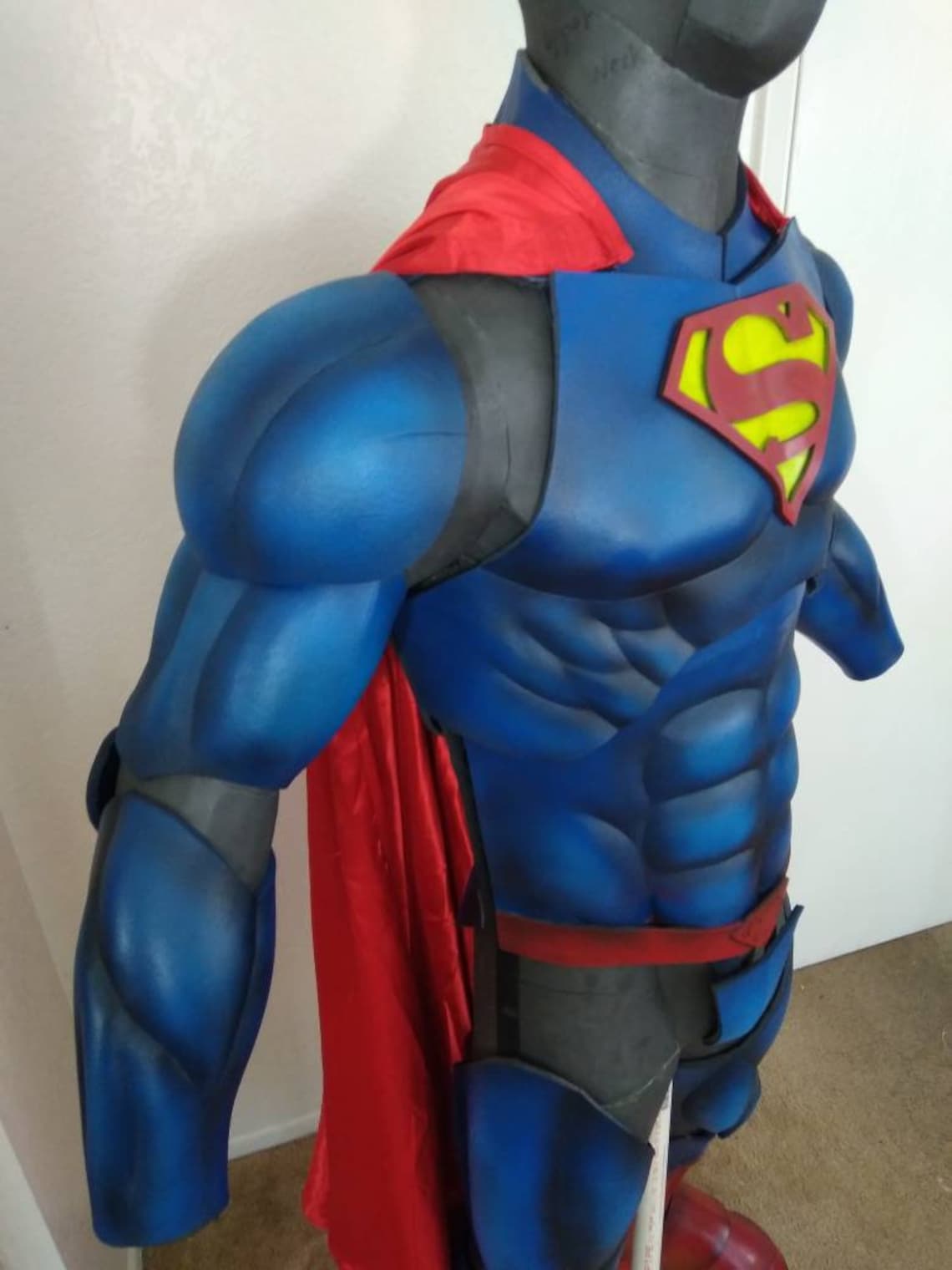 Custom Made Superman Costume Made to Order Man of Steel Etsy