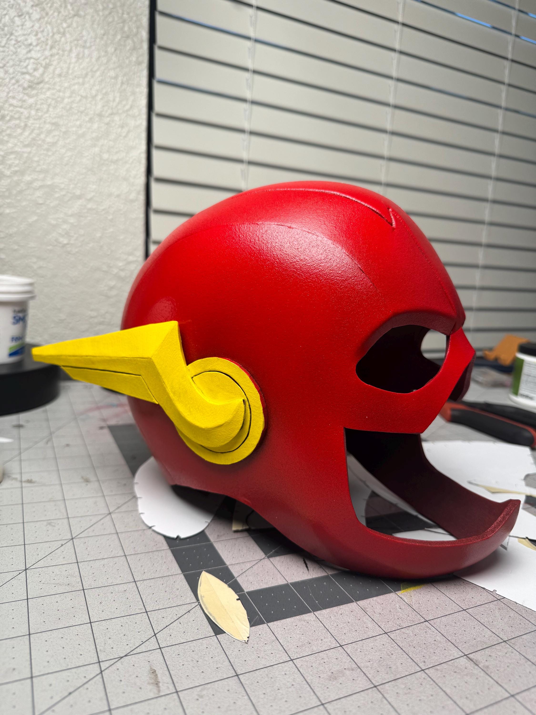 Custom Speedster Mask TEMPLATE – Speedster Superhero Foam Mask | EVA Foam DIY Pattern + Full ...