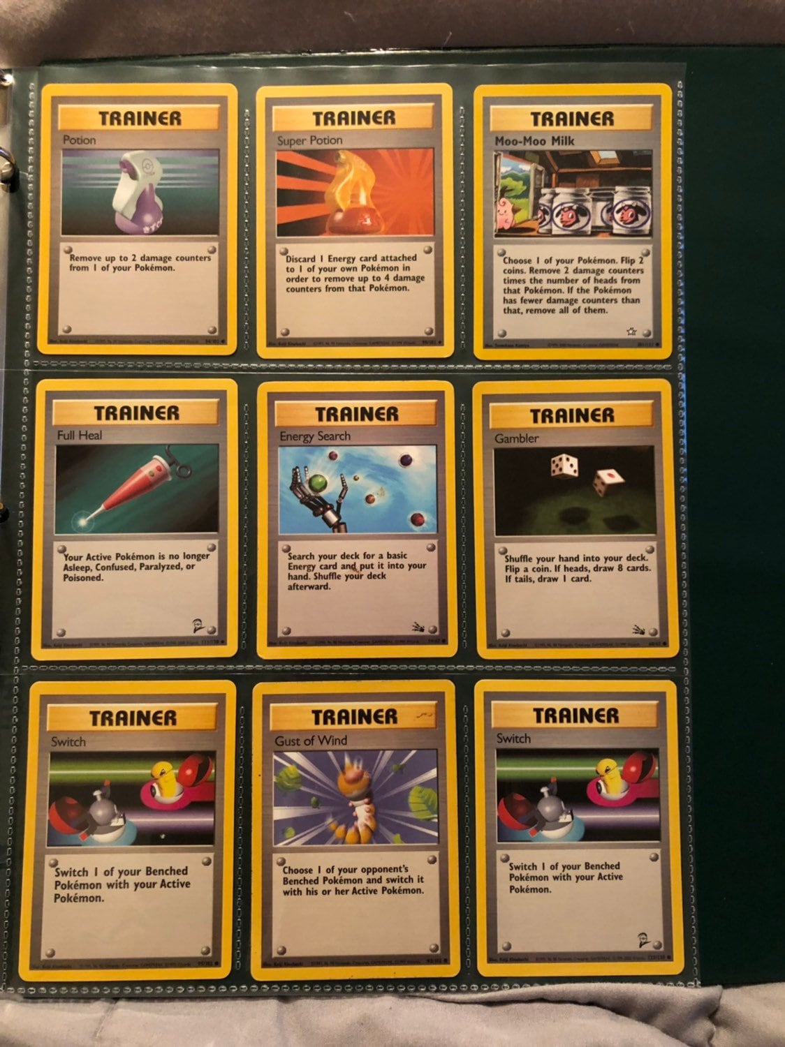 Pokémon Cards From the 90s-1995, 96,98 (binder2) - Etsy