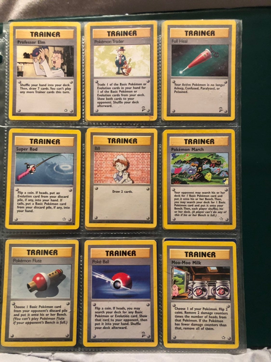 Pokémon Cards From the 90s 19959698. binder 1 - Etsy