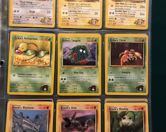 【特価】レアデックまとめ売り90個 Pokémon Cards From the 90s-1995, 96,98 (binder2) - Etsy