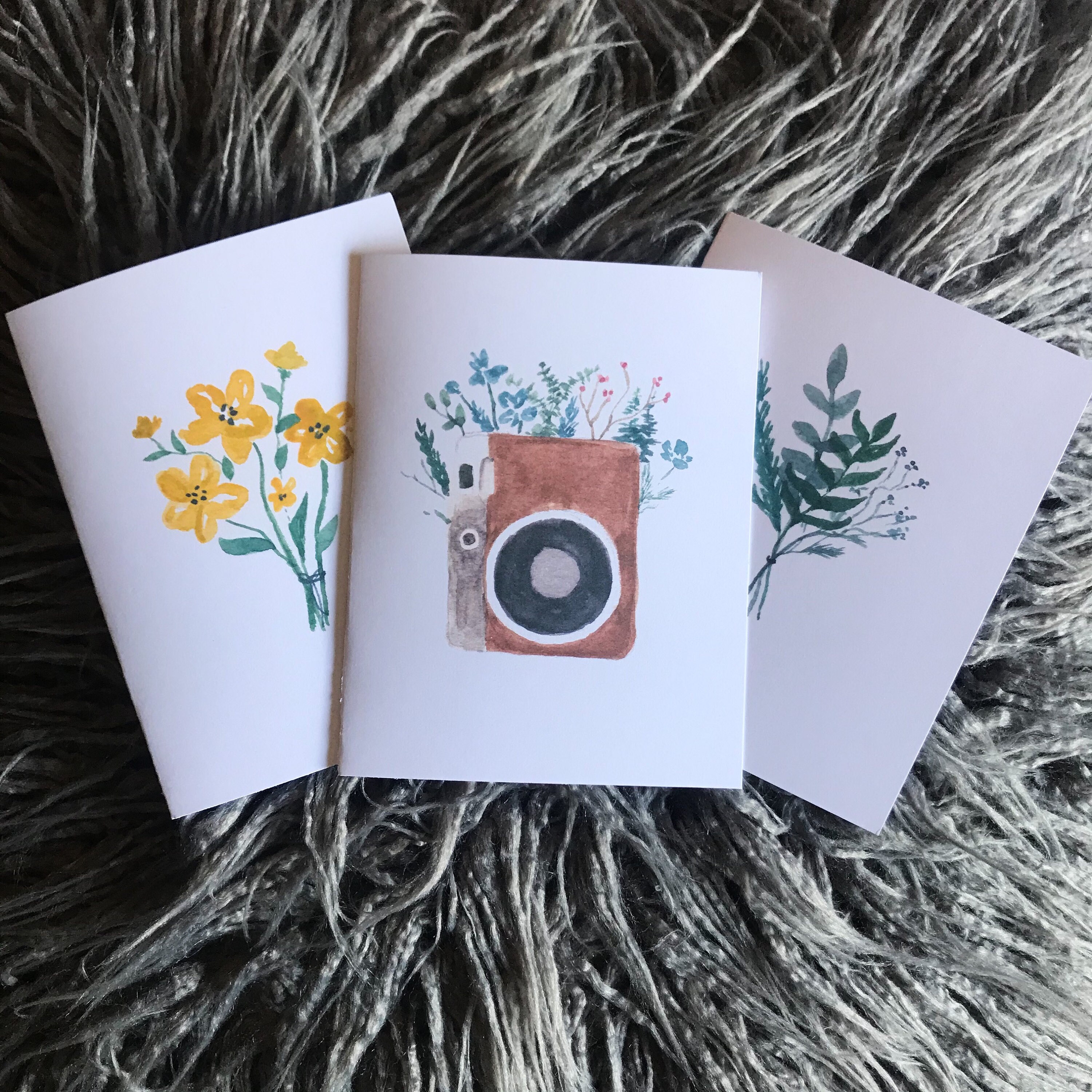 Watercolor Note Cards Set | Blank Greeting Cards - Etsy