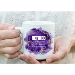 Retired One Owner High Mileage Sublimation Design