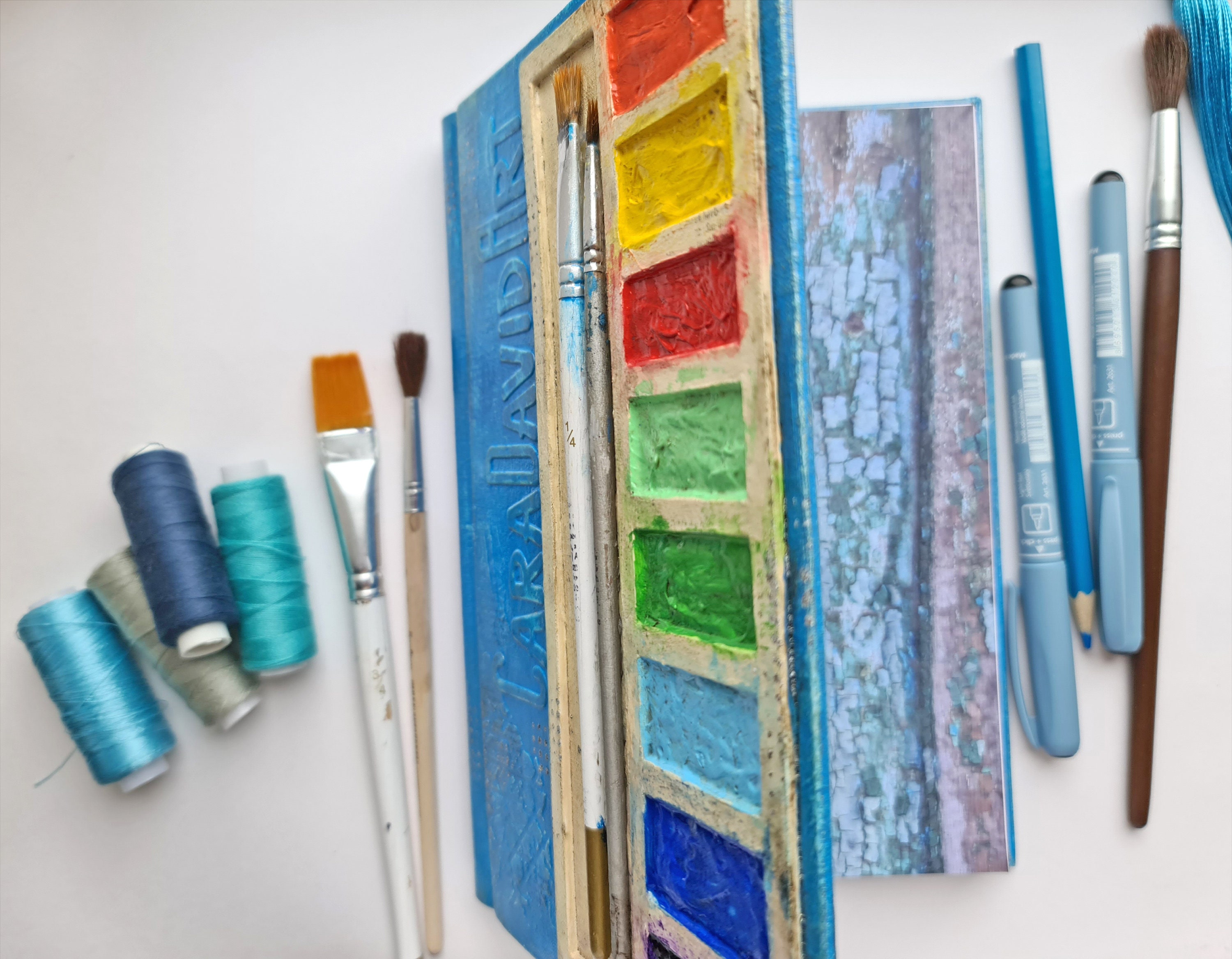 Personalized sketchbook. Art supplies. Personalized gift Etsy