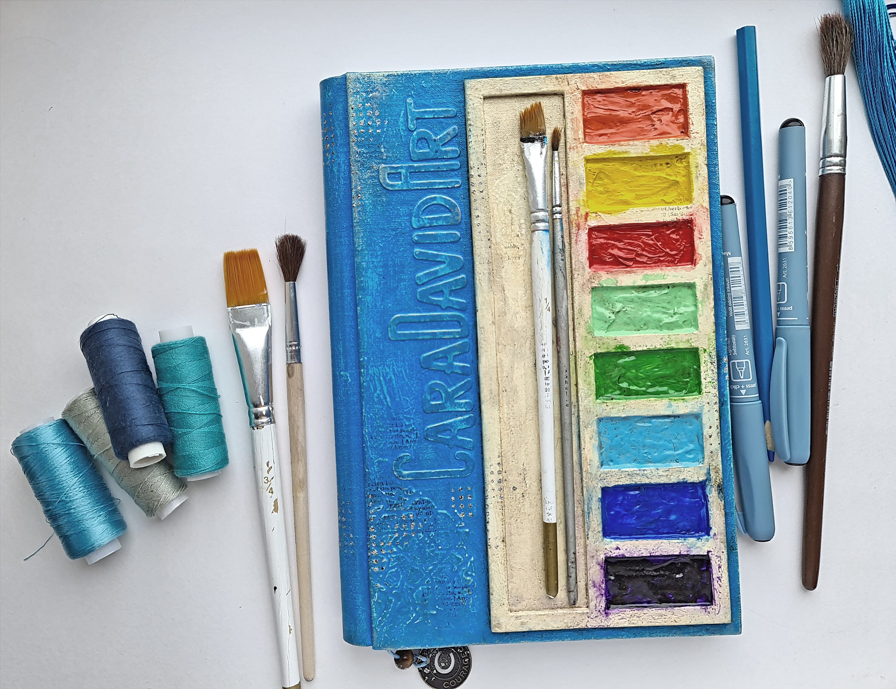 Personalized sketchbook. Art supplies. Personalized gift Etsy