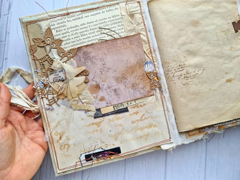Personalized Gift for Mother/'s Day. Wedding photo album Personalized Vintage wedding book