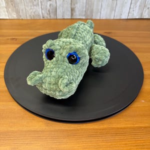 Crochet Crocodile Stuffed Animal
