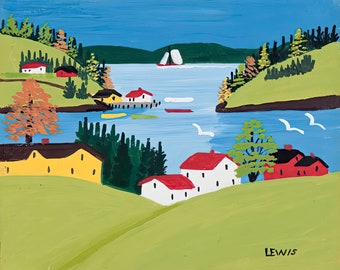 Maud Lewis - Digby Harbour