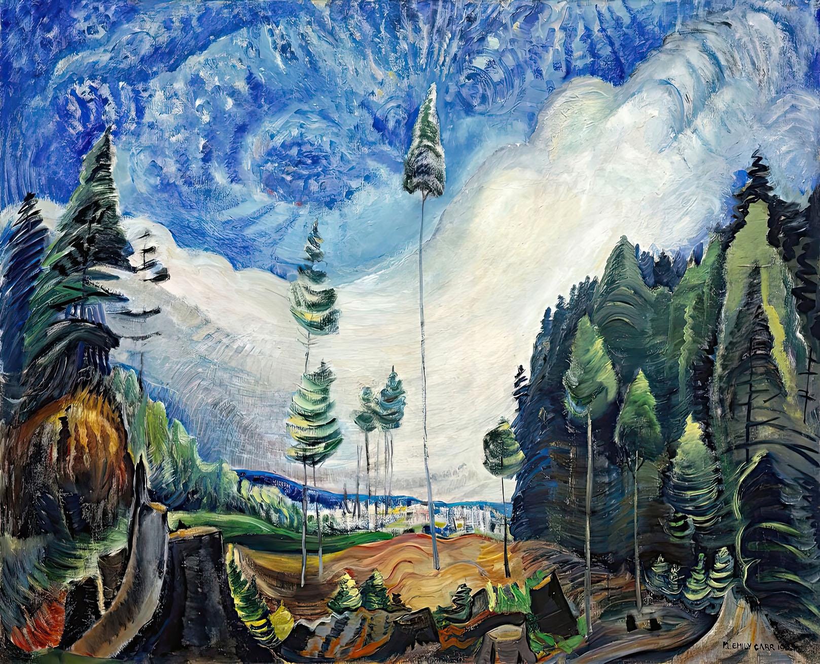 Emily Carr - Loggers Culls