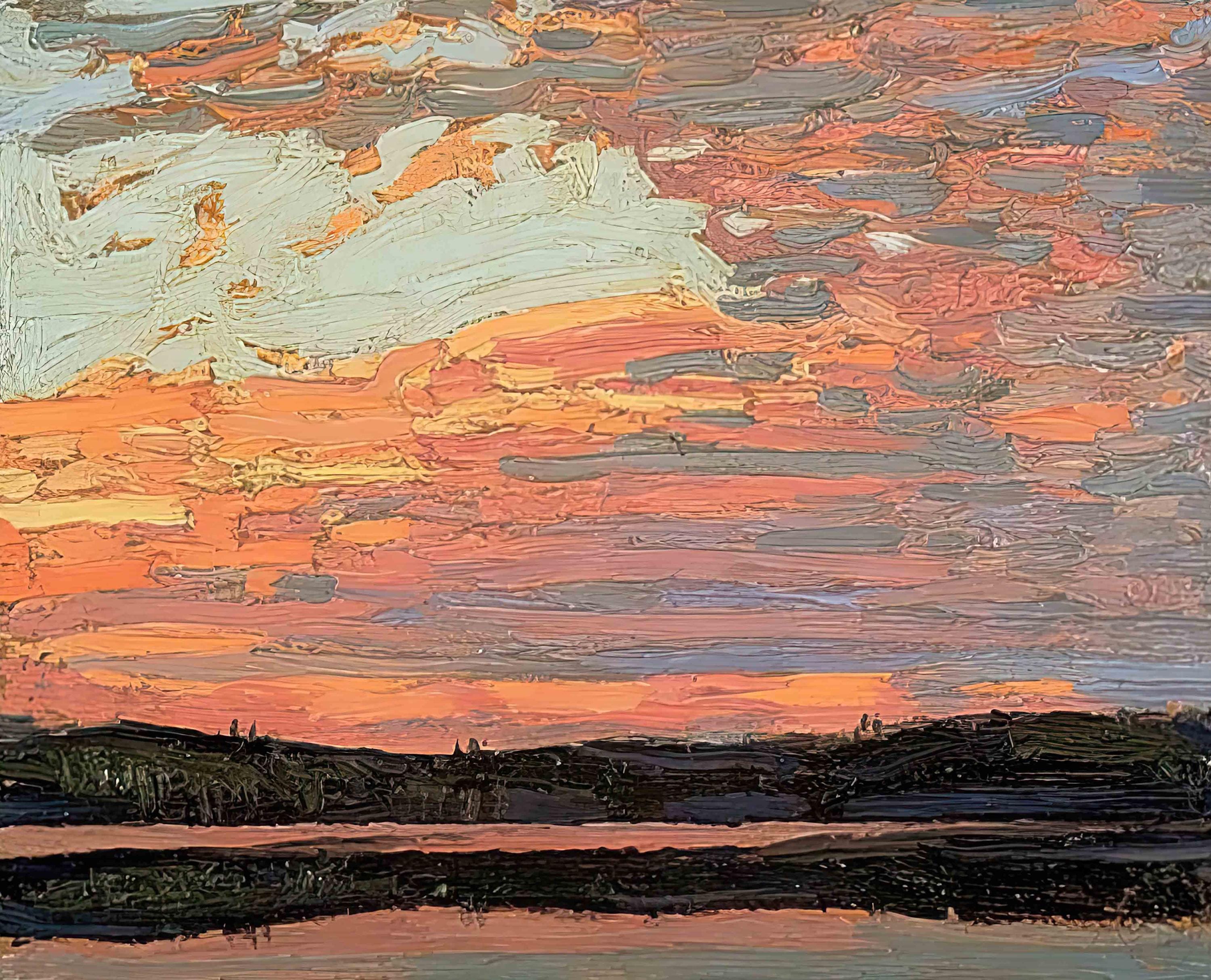 Tom Thomson - Sunset Sky, Spring 1915 - Etsy