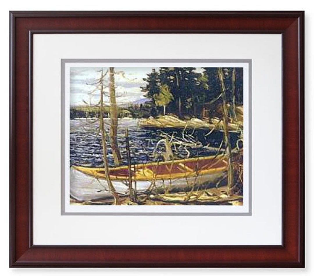Tom Thomson the Canoe Group of Seven Canadian Art Art for Etsy