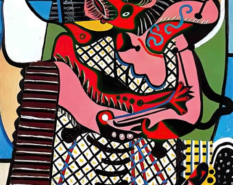 Historical Art - Pablo Picasso - The Kiss, 1925 - Etsy 日本