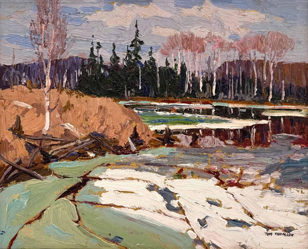 Tom Thomson - River in Spring - Etsy
