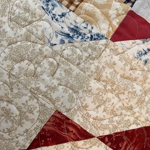Vintage Americana Quilted Sofa Cover NCU0LDH495