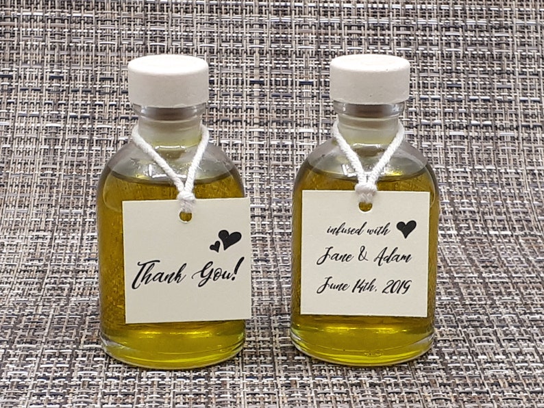 FREE Shipping 20 Mini Olive Oil Favors Infused Organic Greek Etsy