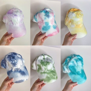 Benutzerdefinierte Tie Dye Baseball-Mütze / Baseballmütze / Tie Dye Hut / Benutzerdefinierte Baseballmütze / Verstellbarer Hut / Haarschmuck / Geschenke für sie