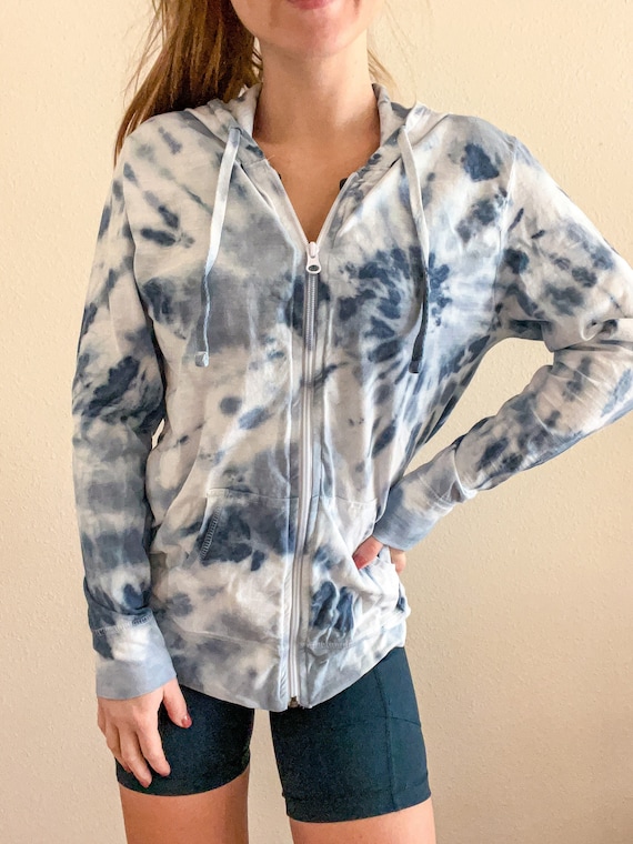 Tie die zip up hotsell