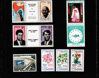 Cameroun -- 1968-1969 -- Scott&#39;s  #C111-6, C117, C118, C119-21, C122-4 -- All cpl. Sets -- Mint Never Hinged  -- 2025 CV 21.70