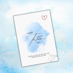 Fathers Day Card - Digital Download