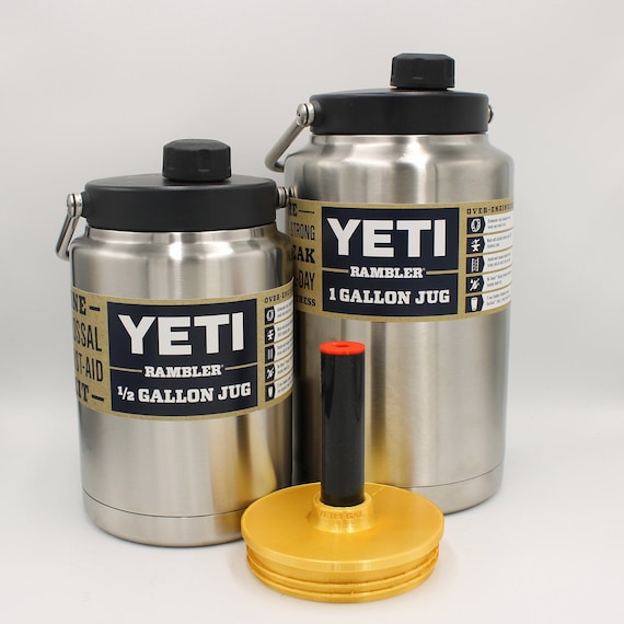 YETI Rambler Half Gallon Jug in Stainless Steel