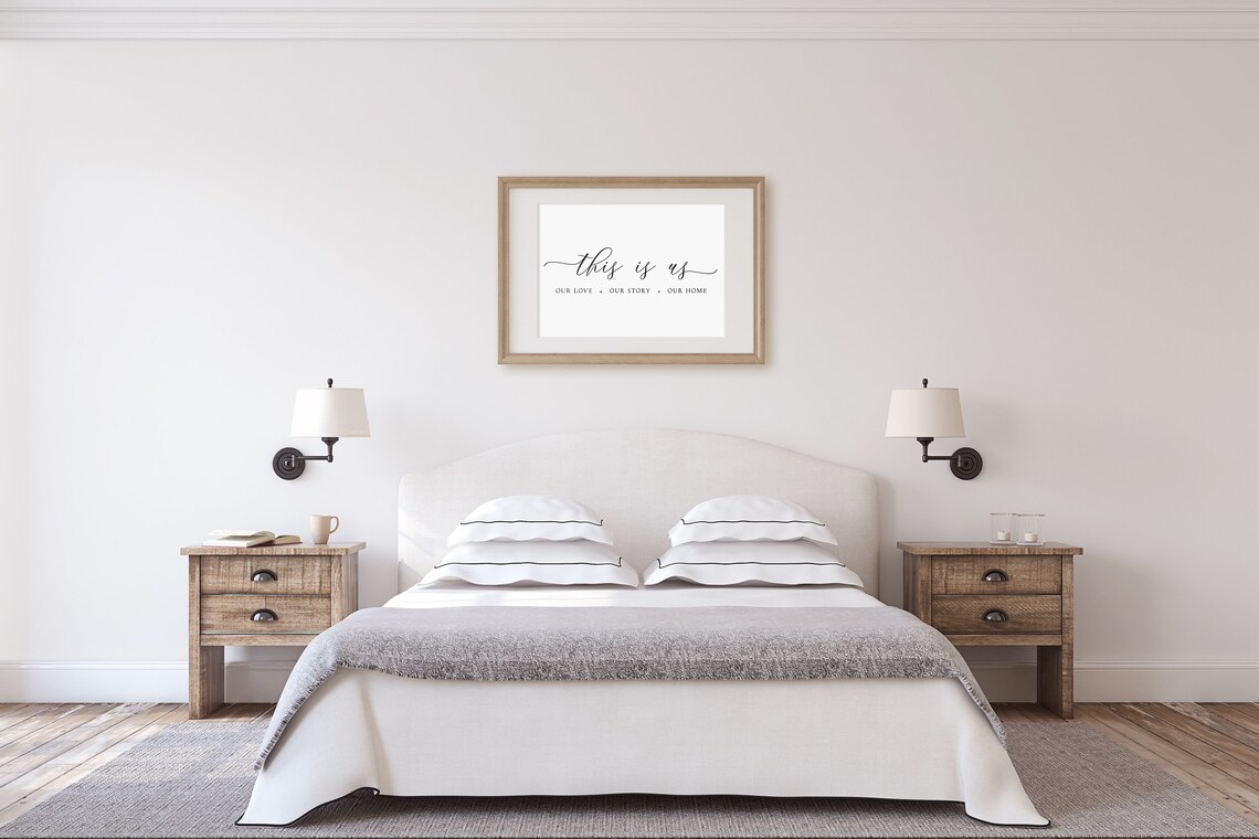 This is Us Sign | Large Printable Sign, Horizontal Quote Print - Etsy