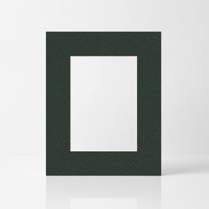 Hunter Green - Single Matboard - Color Matboard, Photography Matboard, Art Matboard