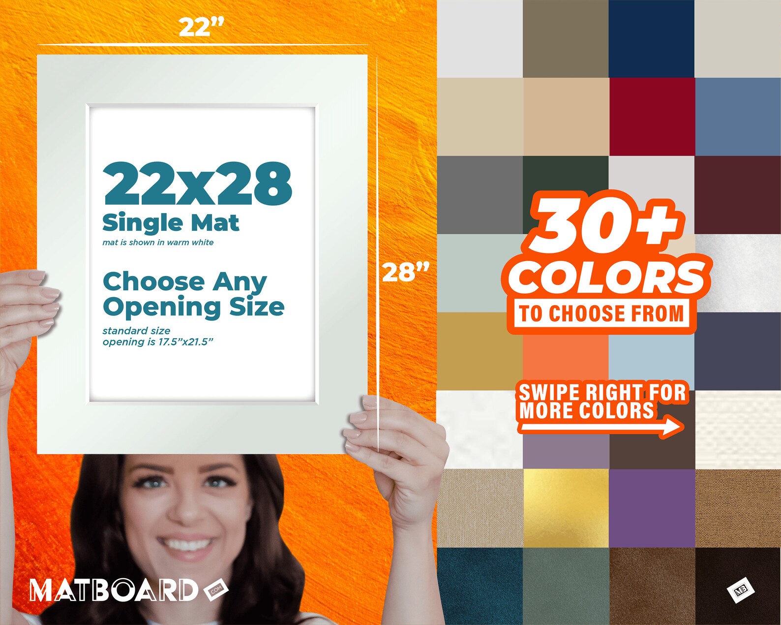 22x28 Premium Matboard Etsy