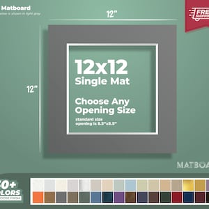 12x12 Mat Board