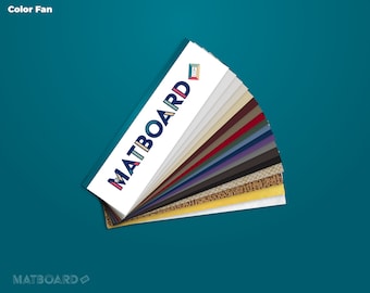 Matboard Complete Color Swatch Deck