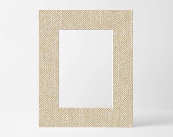 Textured Beige - Single Matboard - Color Matboard, Photography Matboard, Art Matboard