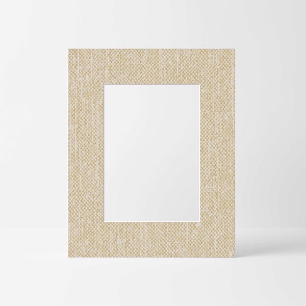 Textured Beige - Single Matboard - Color Matboard, Photography Matboard, Art Matboard