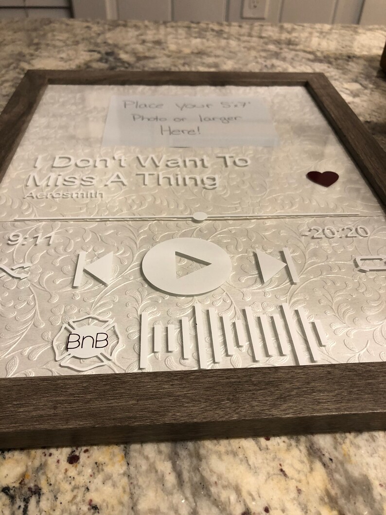 Special Song Spotify Sign Etsy